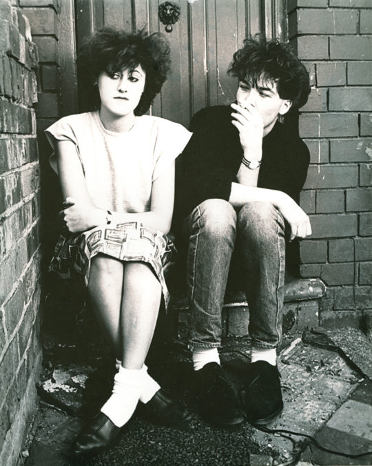EBTG - DOORSTEP - PIC ROBERT CHEESMOND 1983