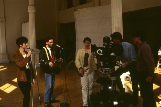 EBTG-Video-Shoot-with-Hal-Hartley-1993-Photo-Richard-Ludwig